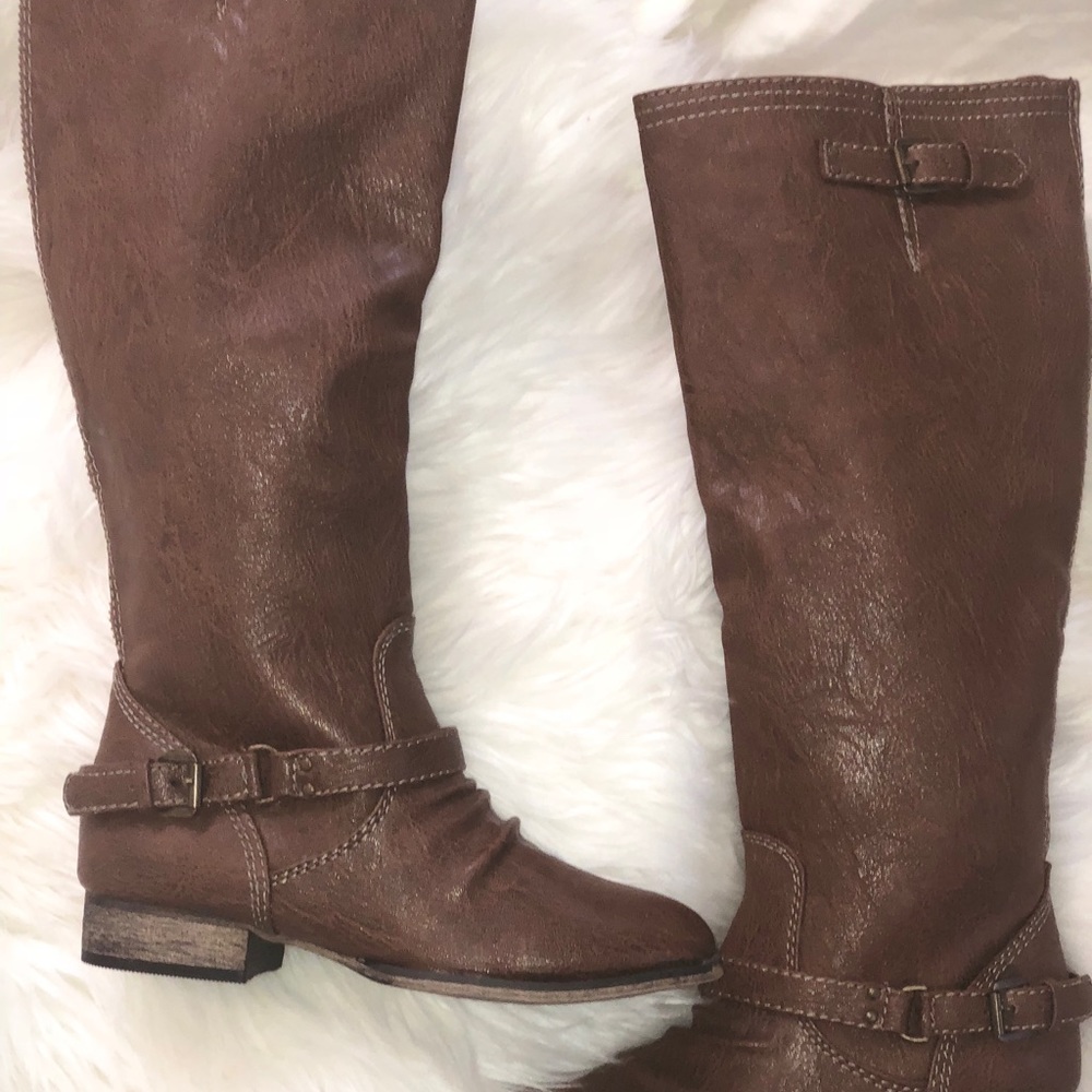 Brown Riding Boots NIB - Picture 2 of 6